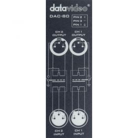 DataVideo DAC-80 pins